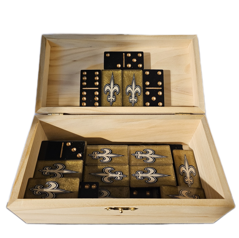 Picture of New Orleans Saints Domino Set