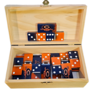 Picture of Chicago Bears Domino Set