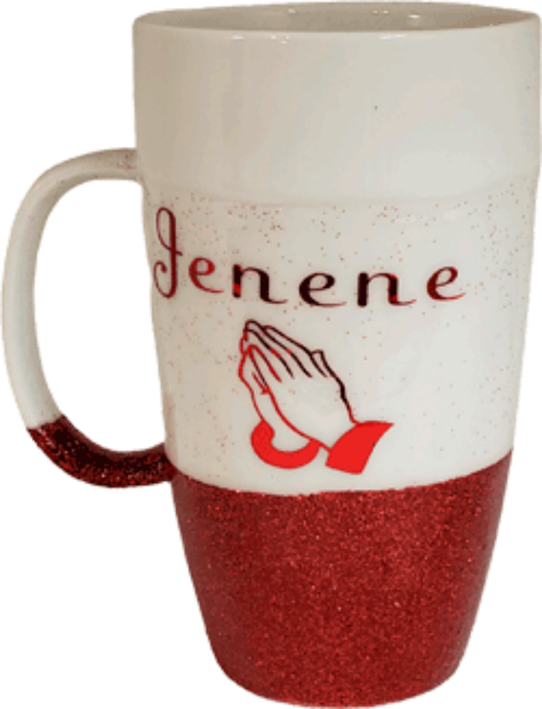 Picture of Praying Hands with Personalized Name