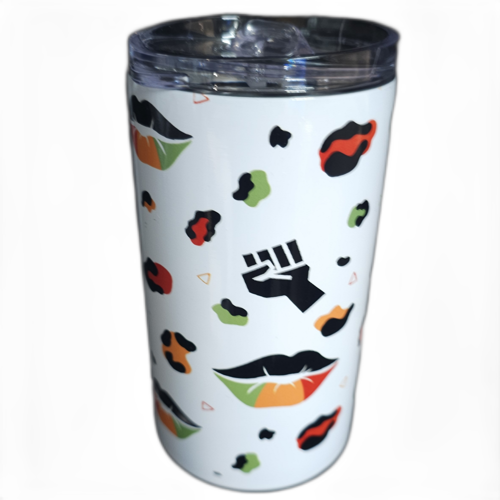Picture of 14oz Juneteenth - Lips with fist Tumbler