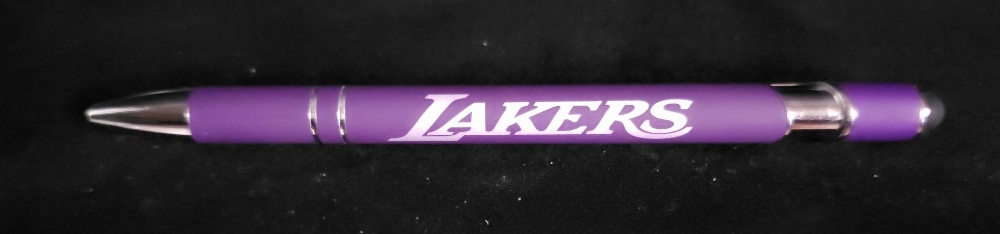 Picture of Custom Engraved Metal Team Ink Pens with Stylus