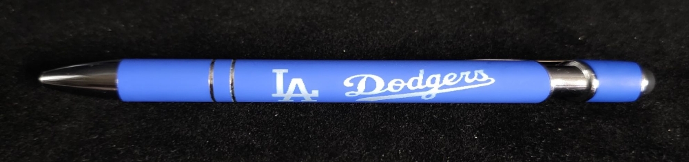 Picture of Laser Engraved Sports Team Ink Pen with Stylus