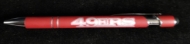 Picture of Custom Engraved Metal Team Ink Pens with Stylus
