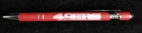 Picture of Custom Engraved Metal Team Ink Pens with Stylus