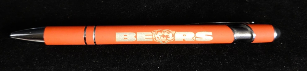Picture of Laser Engraved Sports Team Ink Pen with Stylus