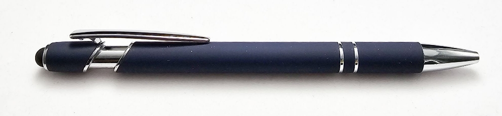 Picture of Personalized Laser Engraved Ink Pen with Stylus