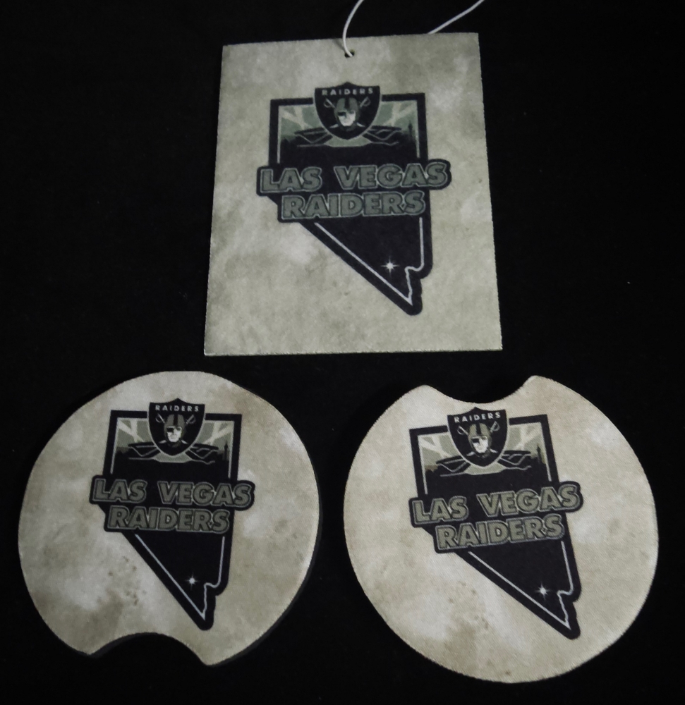 Picture of Car Air Freshener with Matching Car Coasters