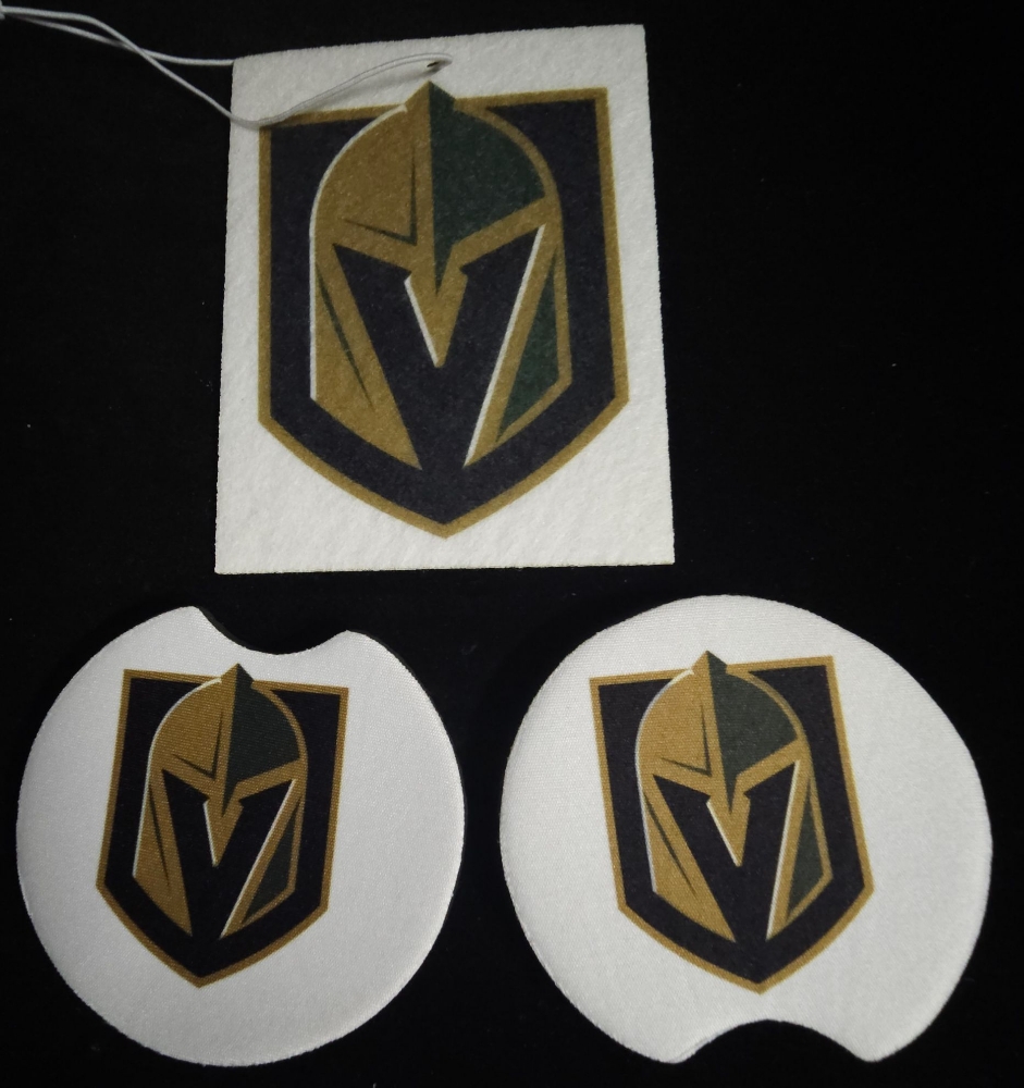 Picture of Car Air Freshener with Matching Car Coasters