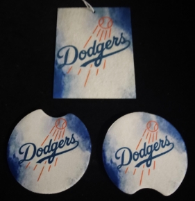 Picture of Car Air Freshener with Matching Car Coasters