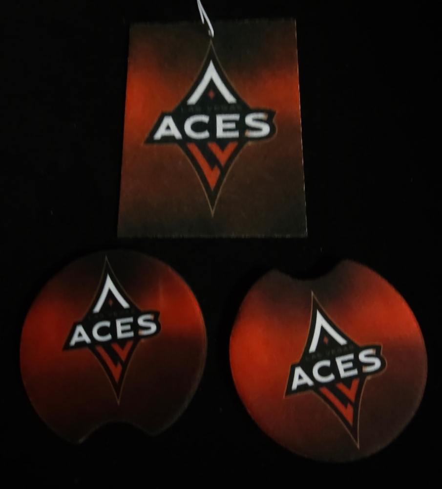 Picture of Car Air Freshener with Matching Car Coasters