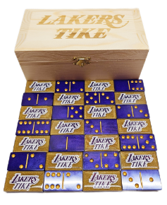 Picture of Lakers Customized Domino Set