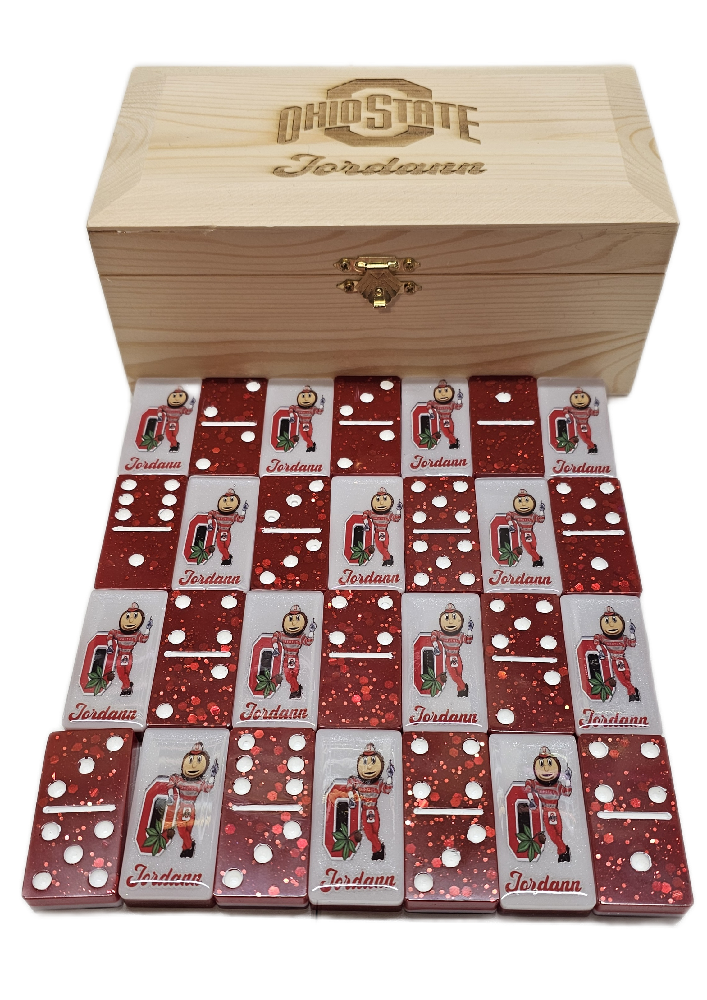 Picture of Ohio State Customized Domino Set
