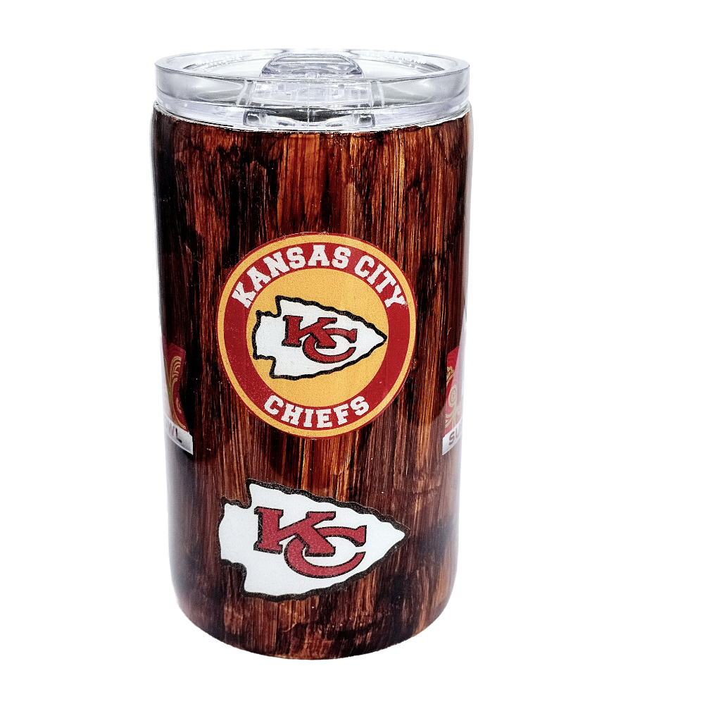 Picture of 14oz Kansas City Chiefs Wood Grain Tumbler