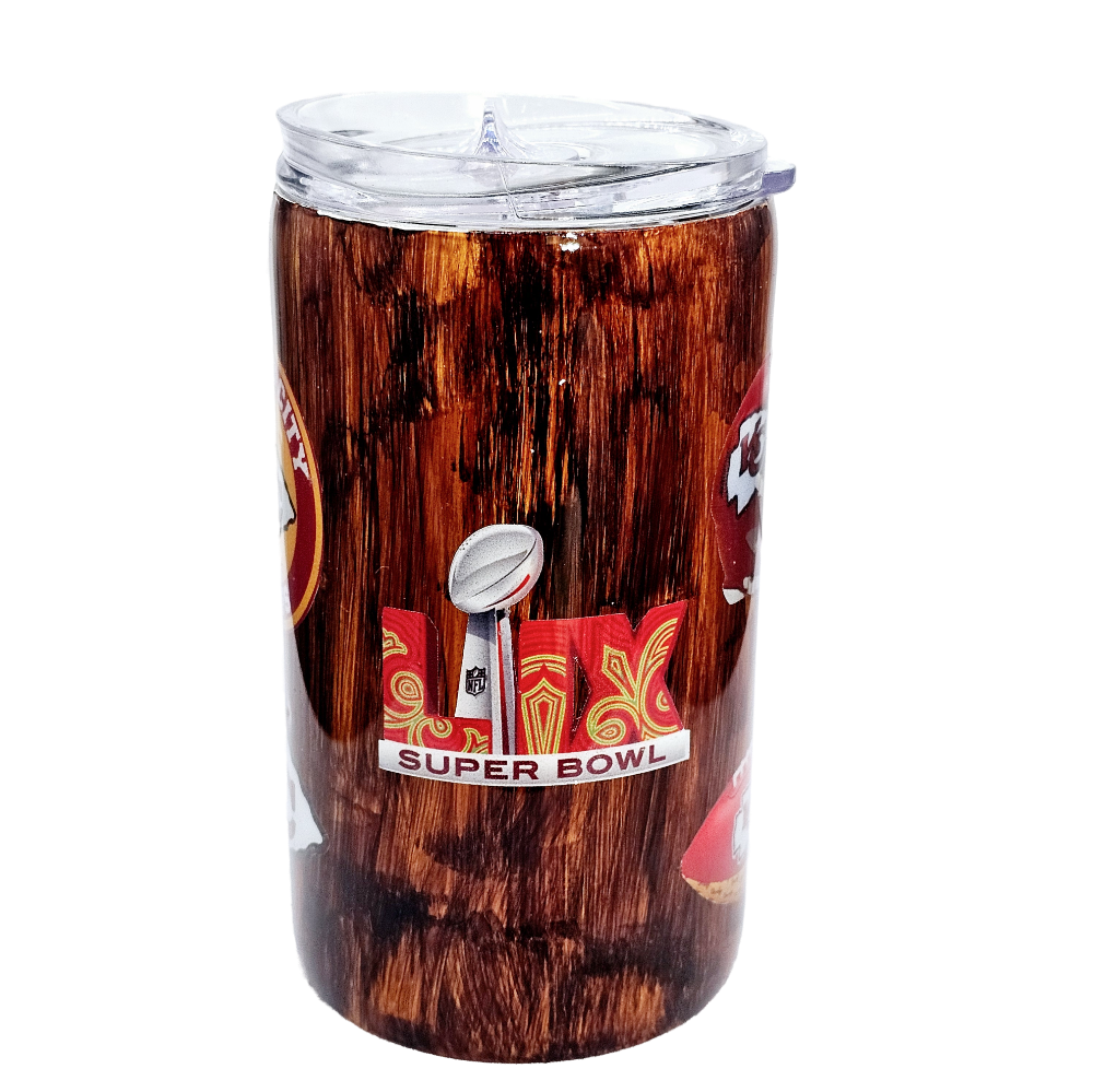 Picture of 14oz Kansas City Chiefs Wood Grain Tumbler