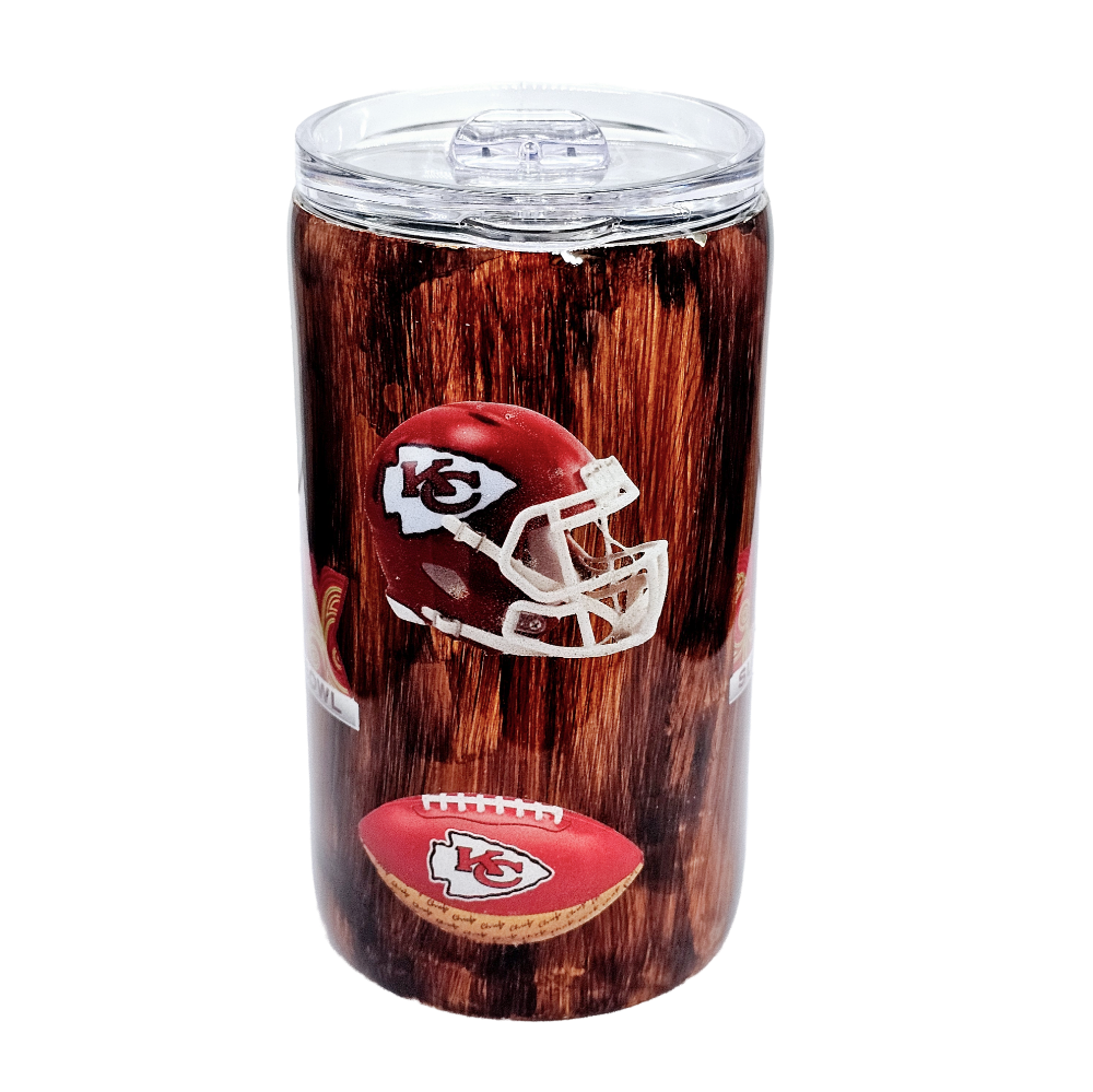 Picture of 14oz Kansas City Chiefs Wood Grain Tumbler