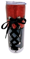 Picture of Glittered Tennis Shoe Tumbler