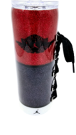 Picture of Glittered Tennis Shoe Tumbler