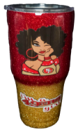 Picture of San Francisco 49ers Girl - Red and Gold