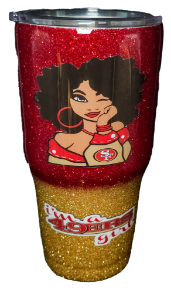 Picture of San Francisco 49ers Girl - Red and Gold