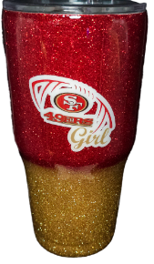 Picture of San Francisco 49ers Girl - Red and Gold