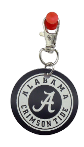 Picture of Alabama Crimson Tide Black Metal Key Chain