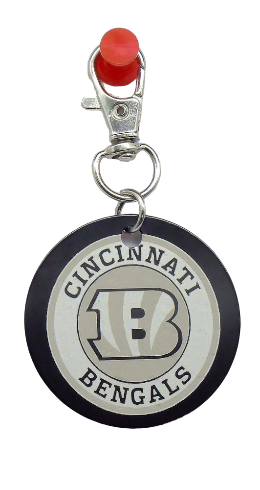 Picture of Cincinnati Bengals Black Metal Key Chain