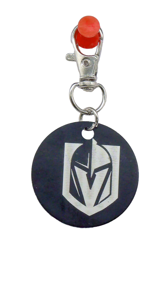 Picture of Vegas Golden Knights Black Metal Key Chain