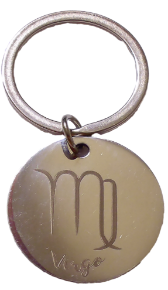 Picture of Zodiac Sign Stainless Steel Key Chain
