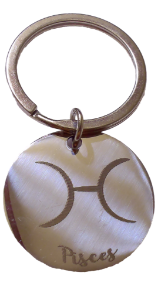 Picture of Zodiac Sign Stainless Steel Key Chain