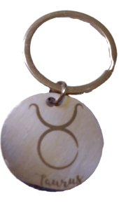 Picture of Zodiac Sign Stainless Steel Key Chain