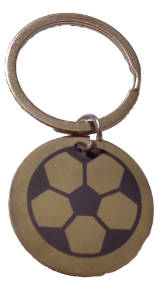 Picture of Soccer Stainless Steel Key Chain