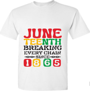 Picture of Juneteenth breaking every chain