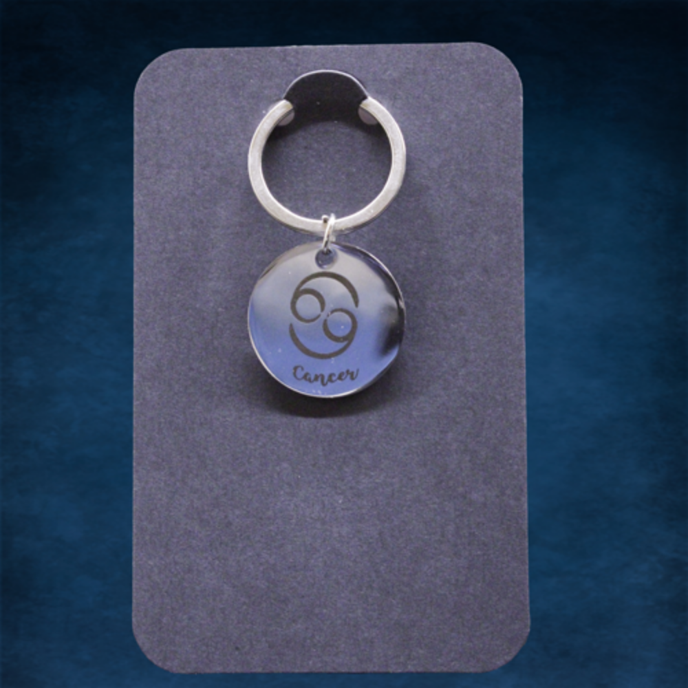 Picture of Zodiac Sign Stainless Steel Key Chains