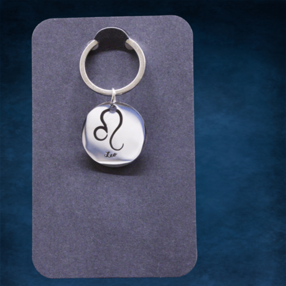 Picture of Zodiac Sign Stainless Steel Key Chains